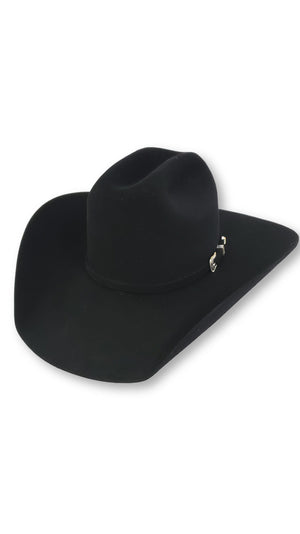 American Hat Co. - 10X Black Felt Cowboy Hat - 4 1/4" Brim