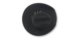American Hat Co. - 10X Black Felt Cowboy Hat - 4 1/4" Brim