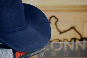 American Hat Co Midnight Blue Felt from Connolly Saddlery