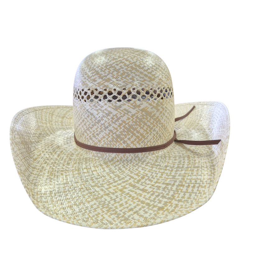 American Hat Co. Straw Hat - #6510 - OPEN CROWN - 4 1/4" Brim