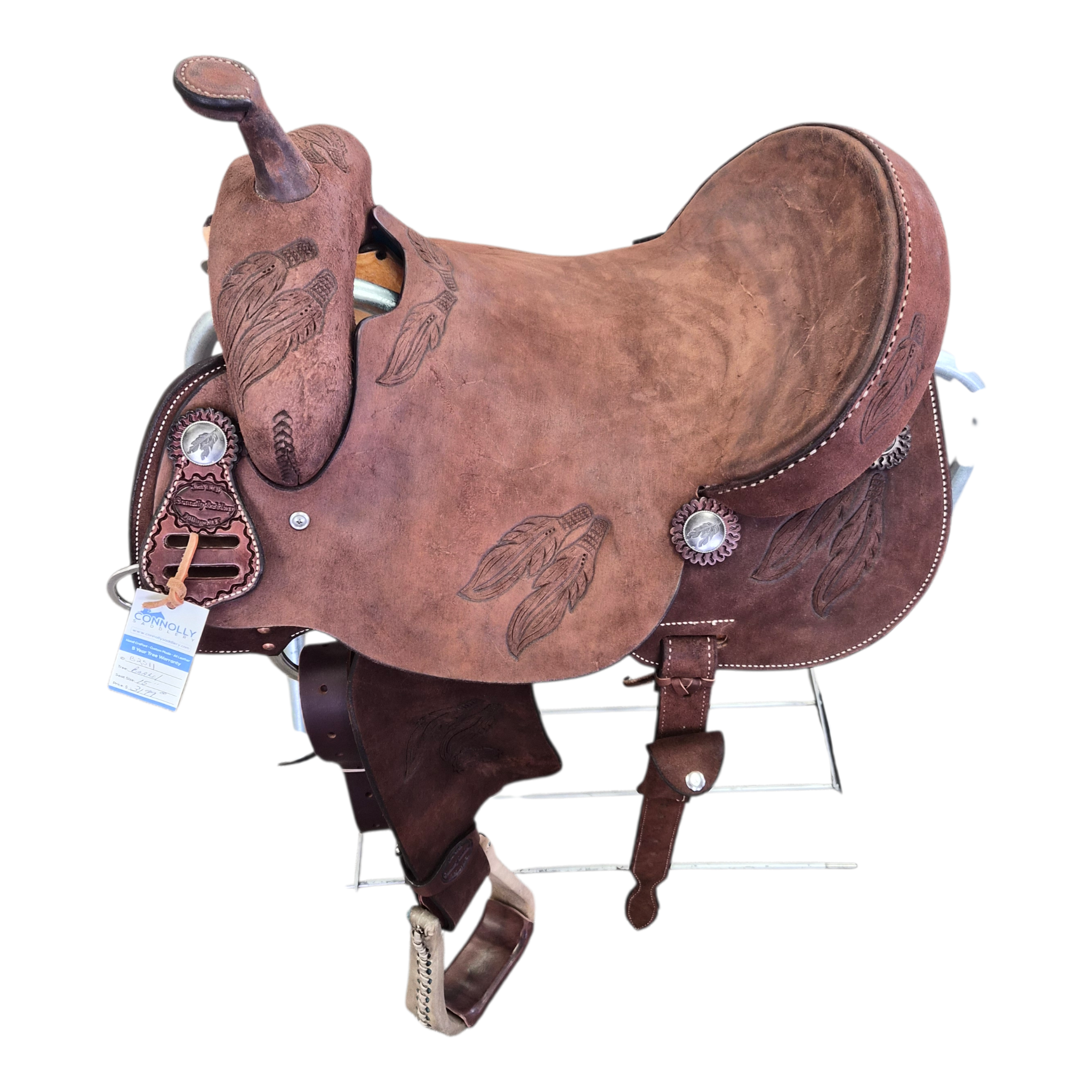 Connolly's Barrel Saddle - 15" - #CS-26-0602