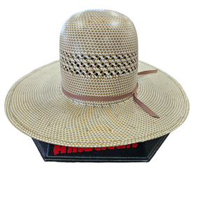 American Hat Co. Straw Hat - #TC 8870 OPEN CROWN