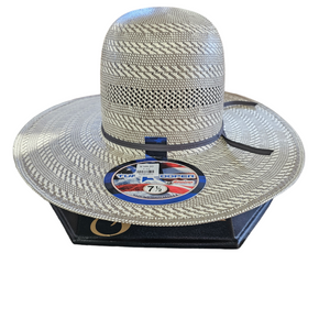 American Hat Co. Straw Hat - #TC 8820 OPEN CROWN