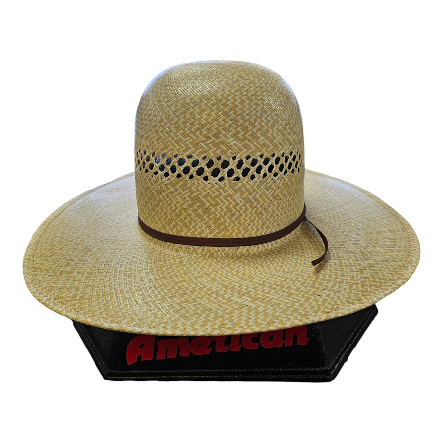 American Hat Co. Straw Hat - #6510 OPEN CROWN