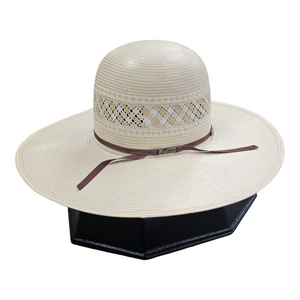 American Hat Co. Straw Hat - #1022 - Open Crown - 4 1/2" Brim