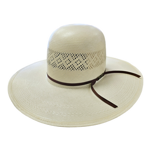 American Hat Co. Straw Hat - #8300 - OPEN CROWN - 4 1/4" Brim