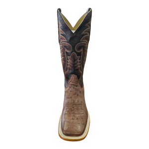 Men's Kango Tabac Smooth Quill Ostrich Boot