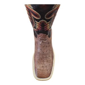 Men's Kango Tabac Smooth Quill Ostrich Boot