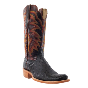 Men’s Full Quill Ostrich Narrow Square