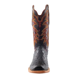 Men’s Full Quill Ostrich Narrow Square