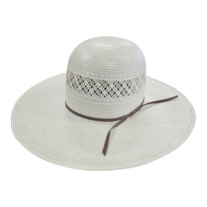 AMERICAN HAT CO. STRAW HAT - #1011 - OPEN CROWN - 4 1/4" Brim