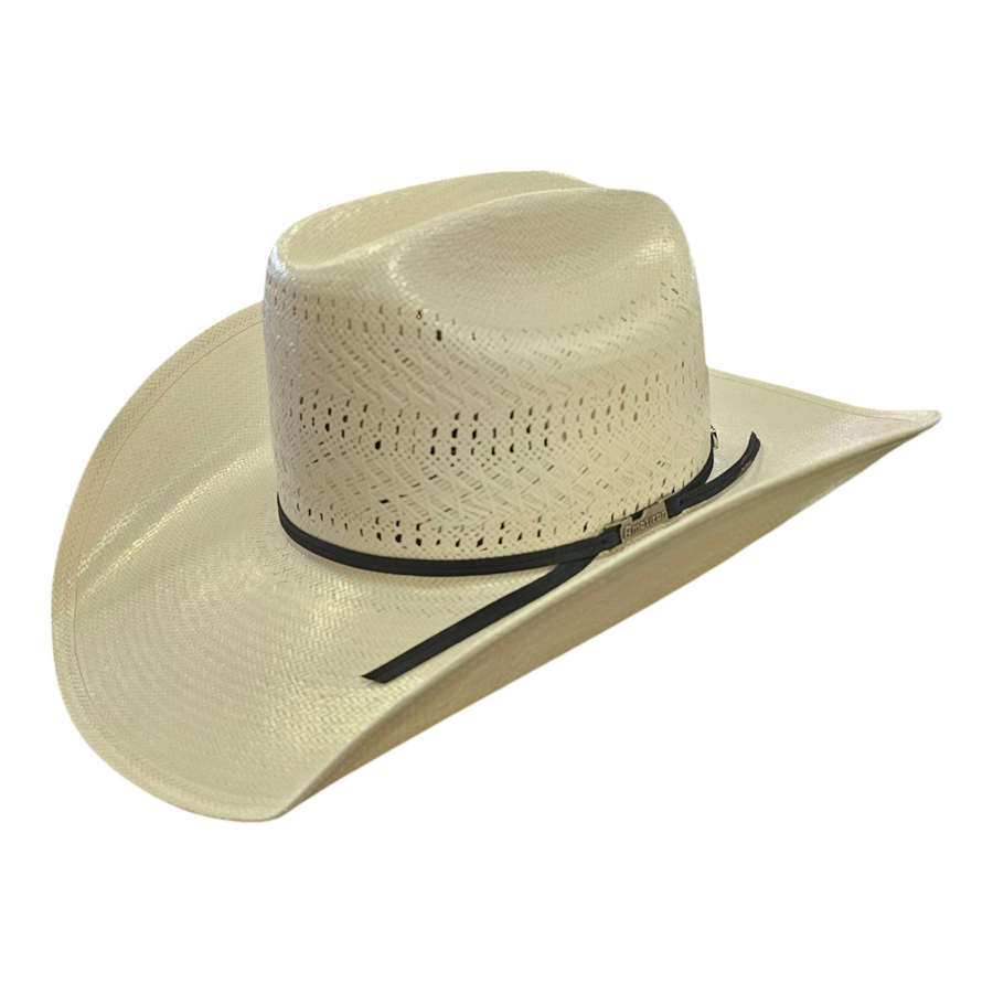 American Hat Co. Straw Hat - #7400 - 4 1/4" Brim