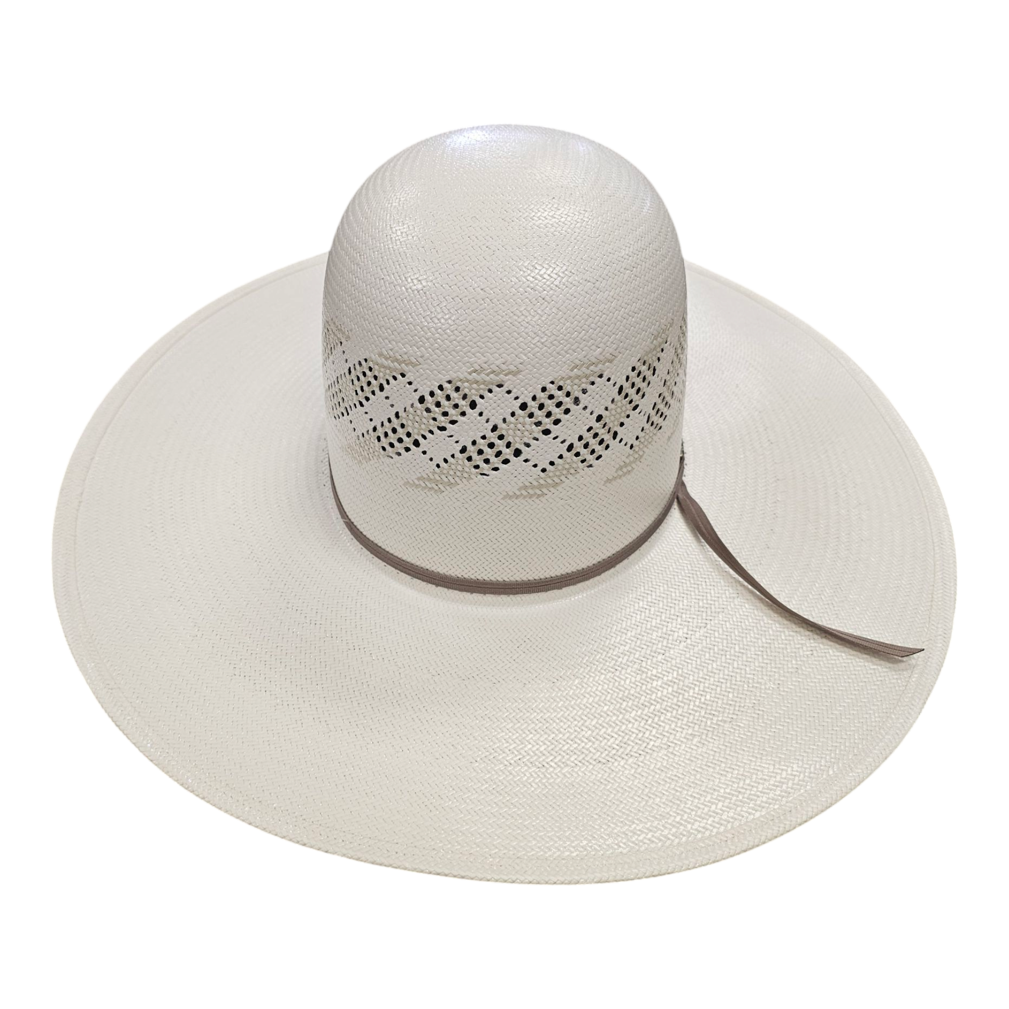 American Hat Co. Straw Hat - #6300 - OPEN CROWN - 5" Brim