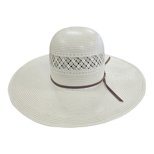 AMERICAN HAT CO. STRAW HAT - #1011 - OPEN CROWN - 4 1/4" Brim