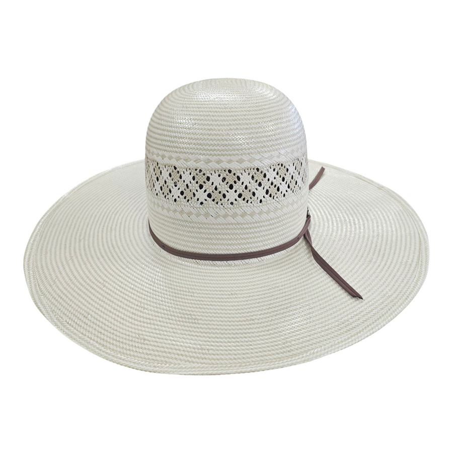 AMERICAN HAT CO. STRAW HAT - #1011 - OPEN CROWN - 5" Brim