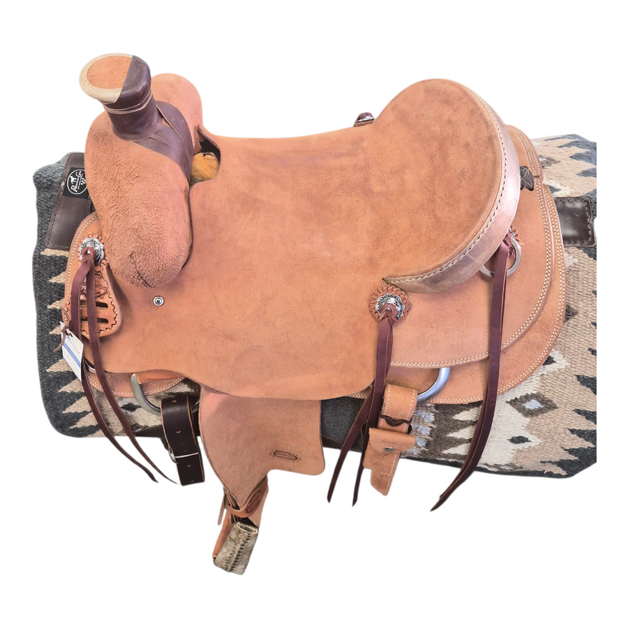 CONNOLLY'S WILL JAMES SADDLE - 15 1/2" - #WJ2508(1)