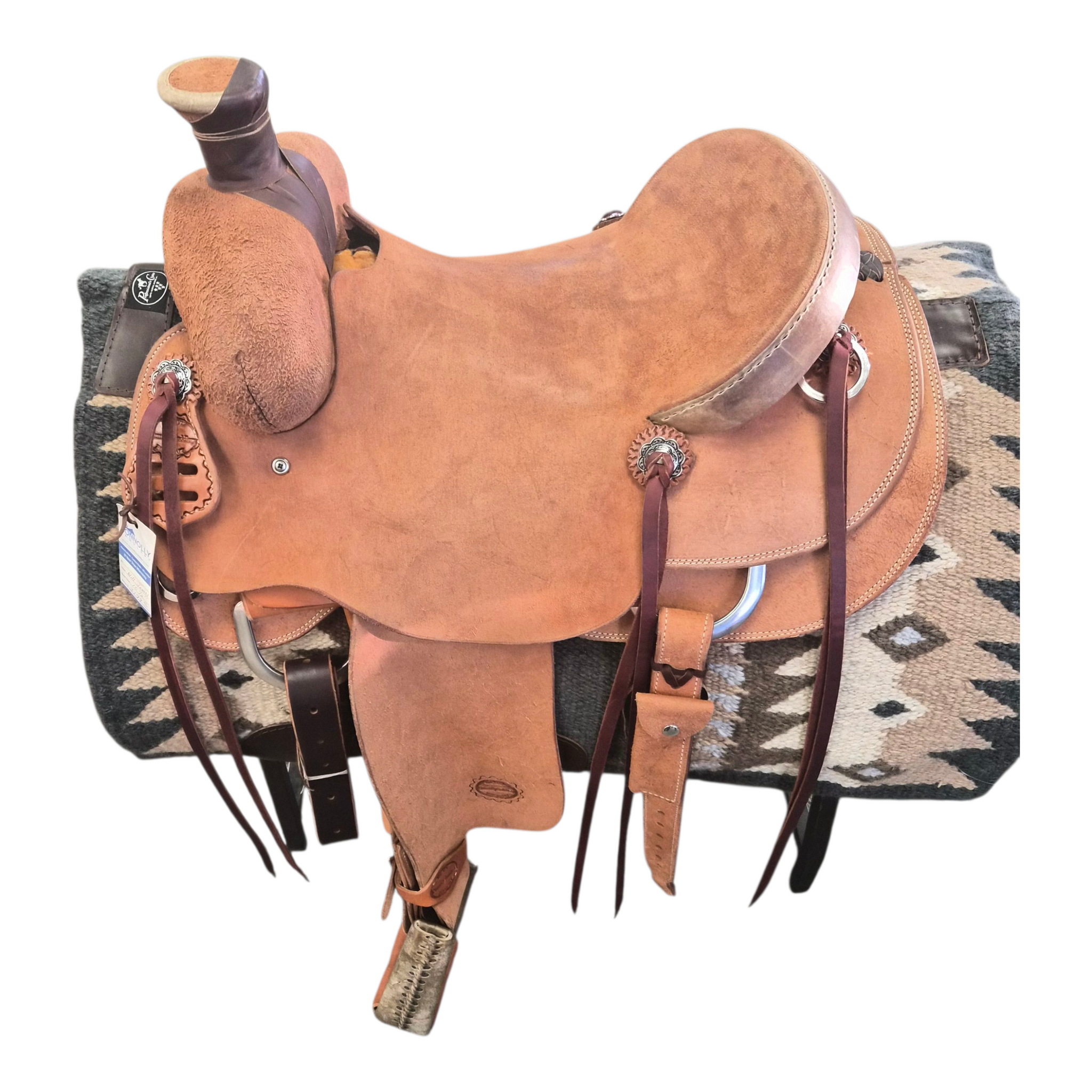 CONNOLLY'S WILL JAMES SADDLE - 15 1/2" - #WJ2508(1)