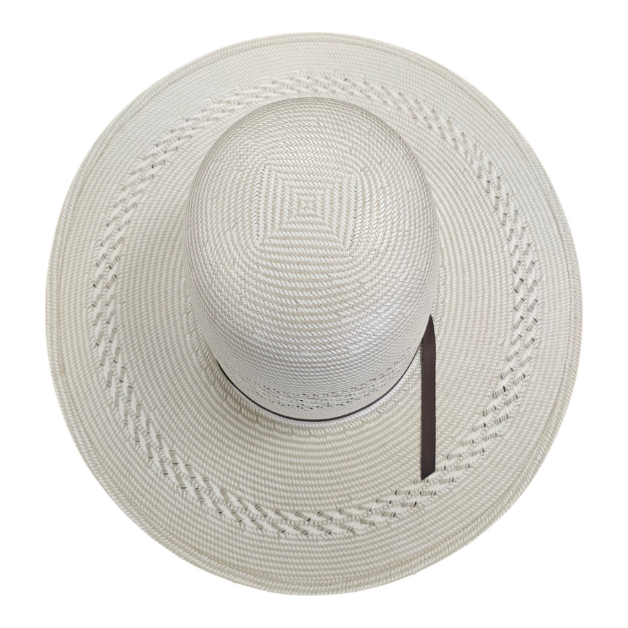 American Hat Co. Straw Hat - #TC 8810 - Open Crown - 4 1/4" Brim