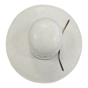 AMERICAN HAT CO. STRAW HAT - #1011 - OPEN CROWN - 5" Brim