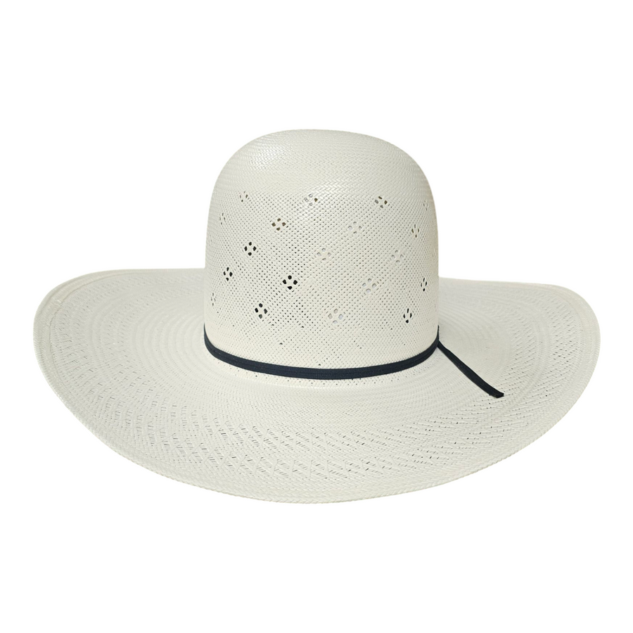American Hat Co. Straw Hat  - OPEN CROWN - #8120 - 4 1/2" Brim