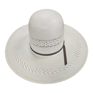 American Hat Co. Straw Hat - #TC 8810 - Open Crown - 4 1/4" Brim