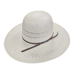 American Hat Co. Straw Hat - #TC 8810 - Open Crown - 4 1/4" Brim