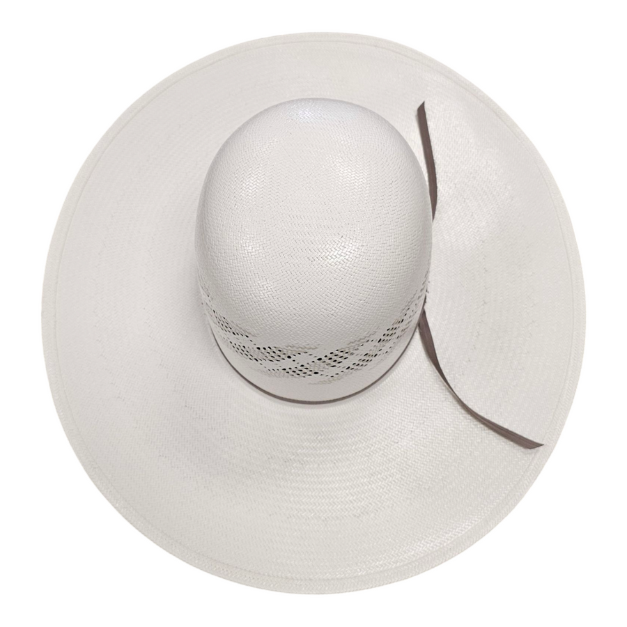 American Hat Co. Straw Hat - #6300 - OPEN CROWN - 5" Brim