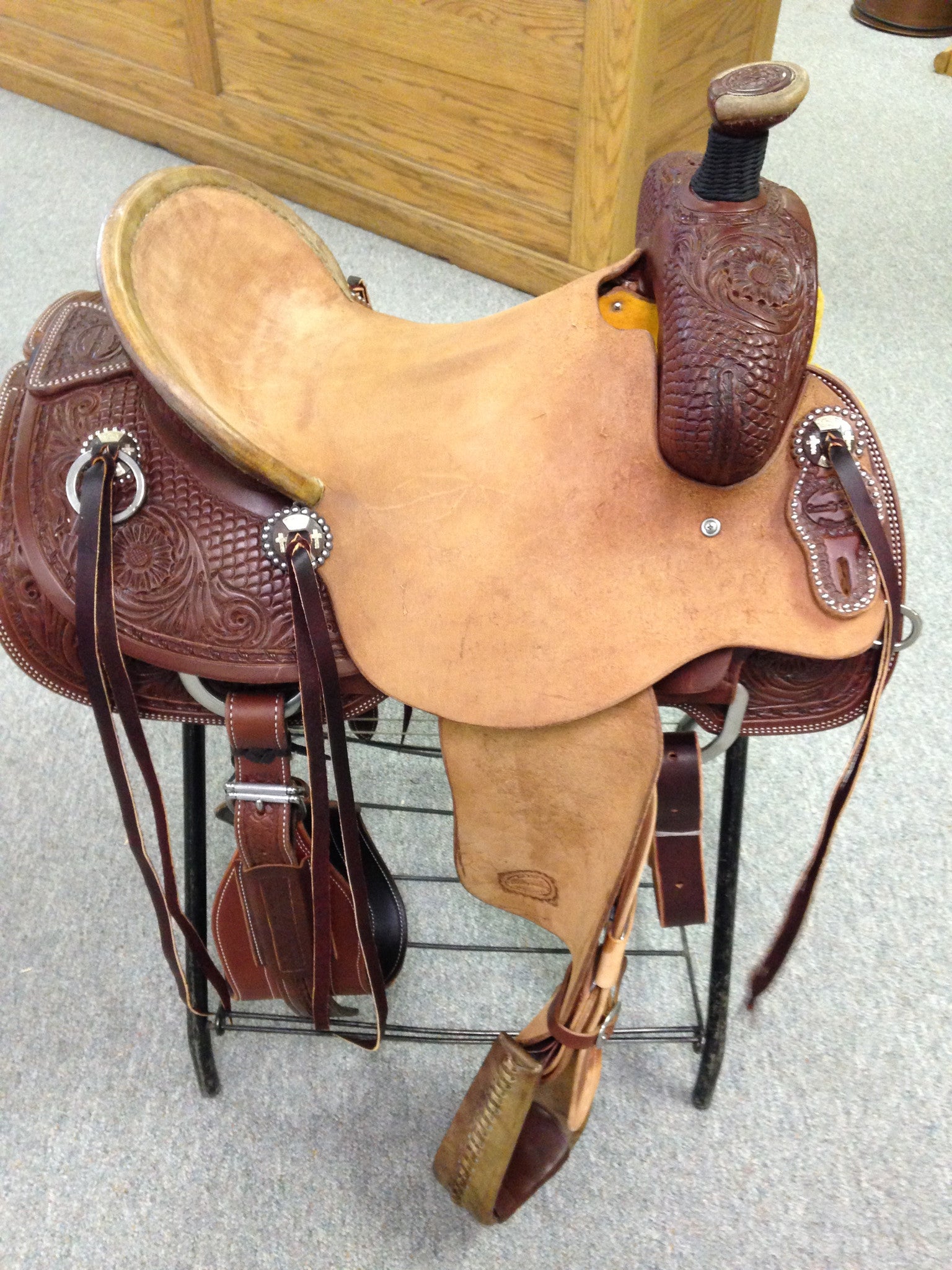 Connolly's Lite All Around Saddle #AA1806 - Connolly Saddlery