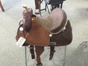 Barrel saddle, Connolly, Saddlery, Herman Oak