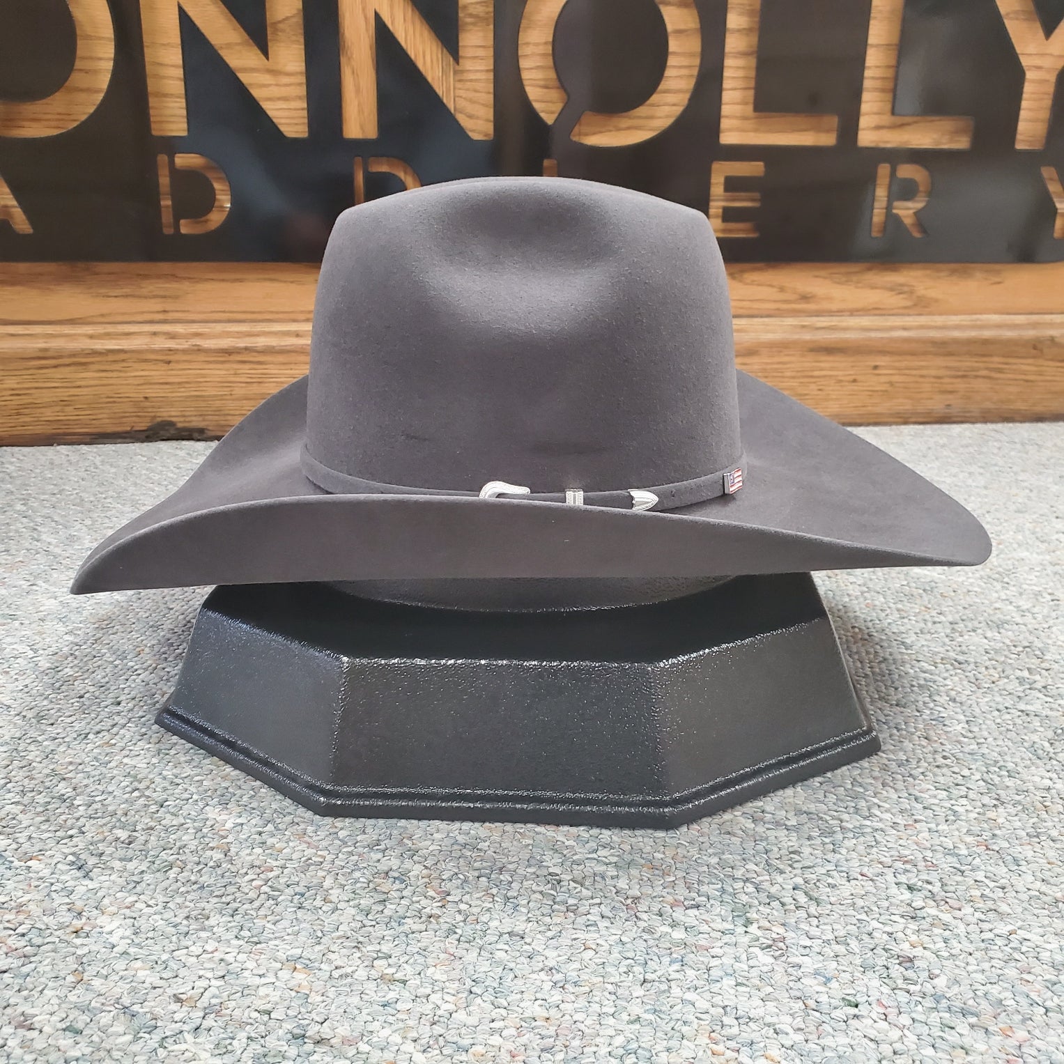 American Hat Co. - 7X Steel Felt Cowboy Hat - 4 1/2 Brim 6 3/4 / Minnik Crown