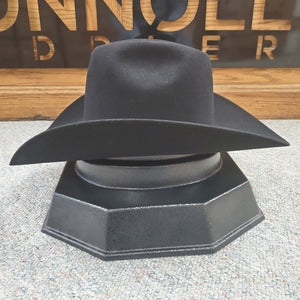 American Hat Co. - 6X Black Felt Cowboy Hat - 4 1/4" Brim