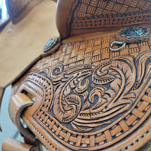 Connolly's Barrel Saddle - 14 1/2" - #B_2021_07_02