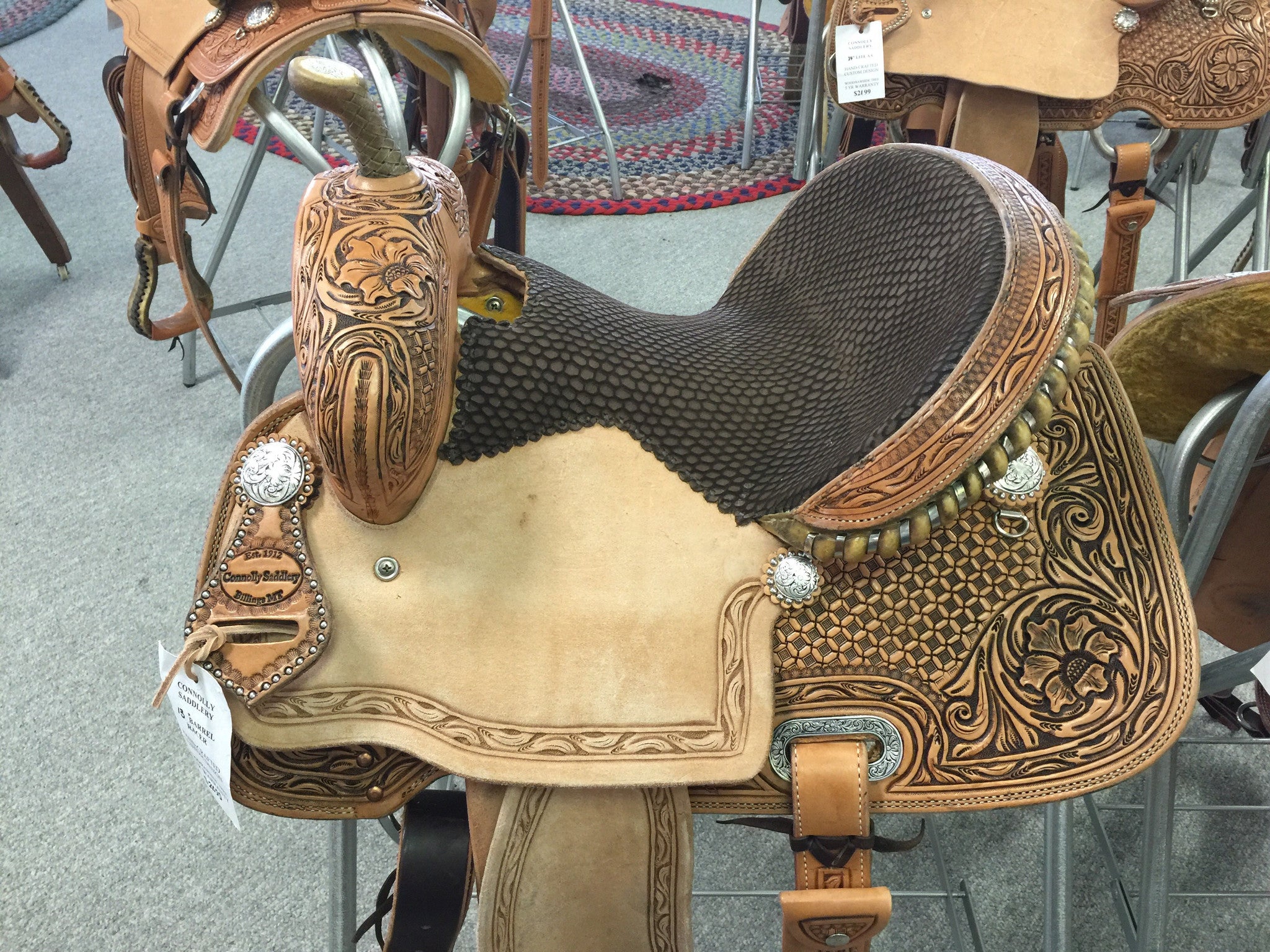 Connolly's Barrel Saddle