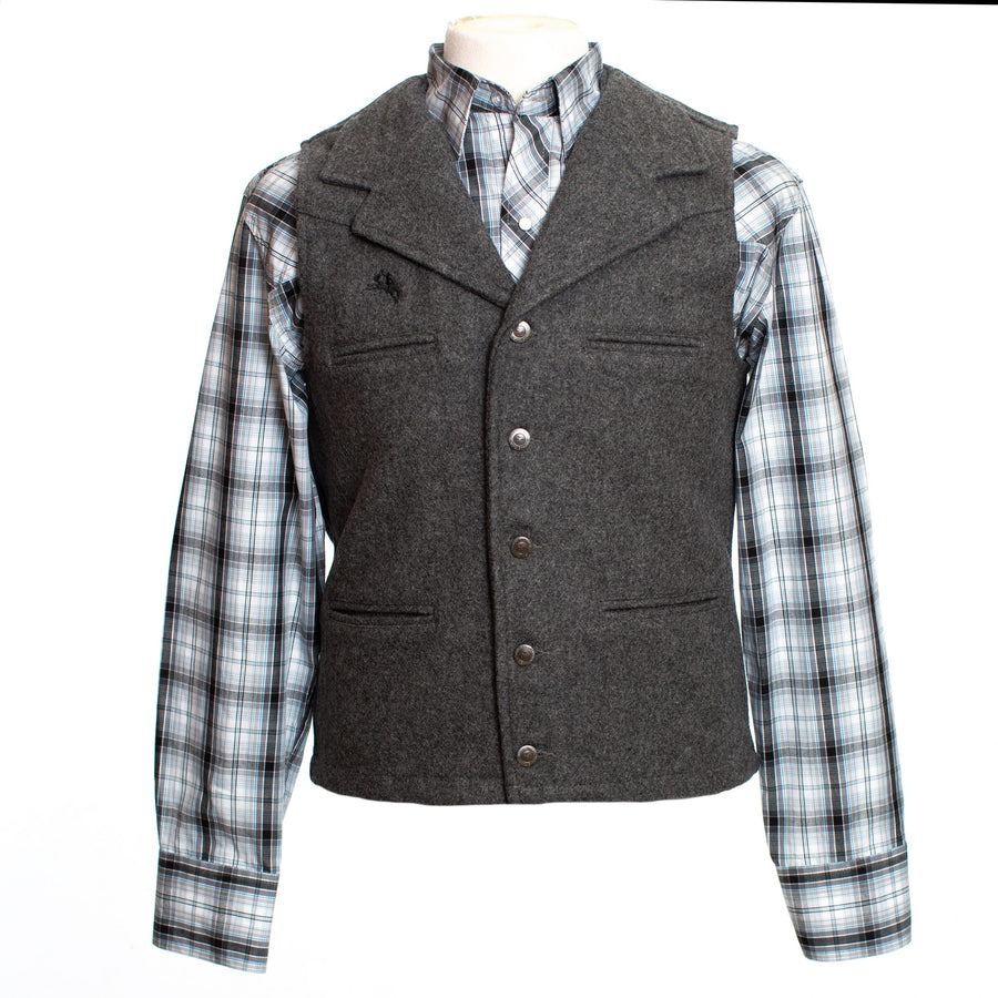 Men's Buckaroo Wool Vest