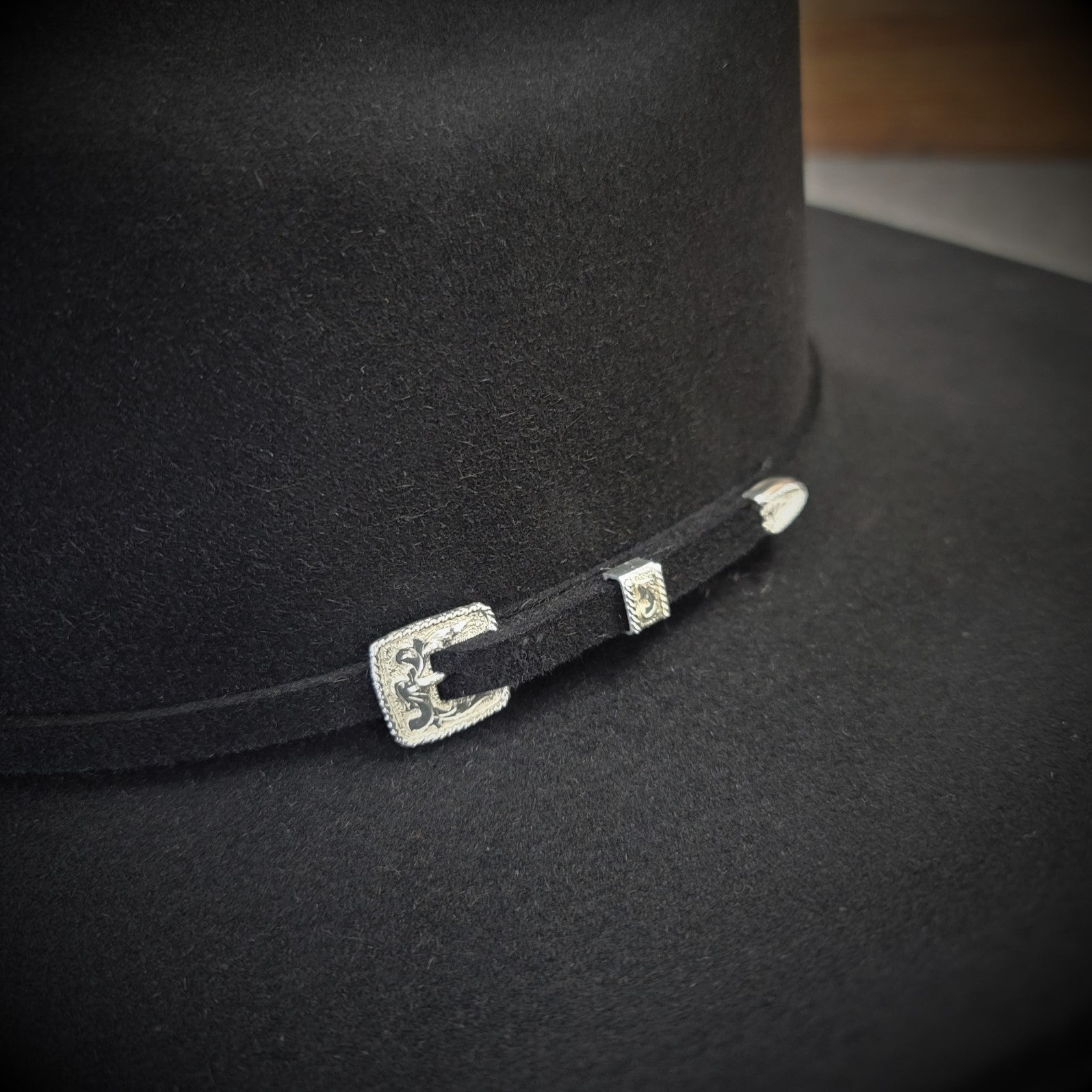 Serratelli 6X Black Felt Hat - S9 Profile