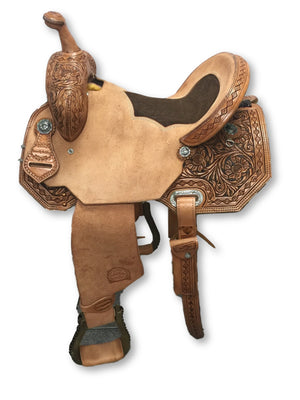 Connolly barrel saddle made for your horse