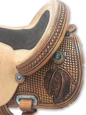 Connolly's Barrel Saddle - 13 1/2" - #B1909(1)