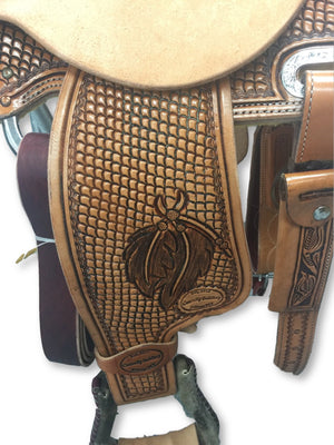 Connolly's Barrel Saddle - 13 1/2" - #B1909(1)