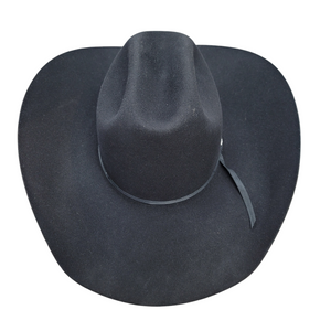 American Hat Co. - 6X Black Felt Cowboy Hat - 4 1/2" Brim