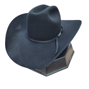 American Hat Co. - 6X Black Felt Cowboy Hat - 4 1/2" Brim