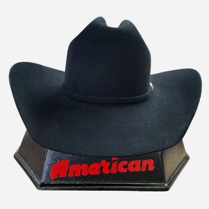 American Hat Co. - 20X Black Felt Cowboy Hat - 4 1/4" Brim
