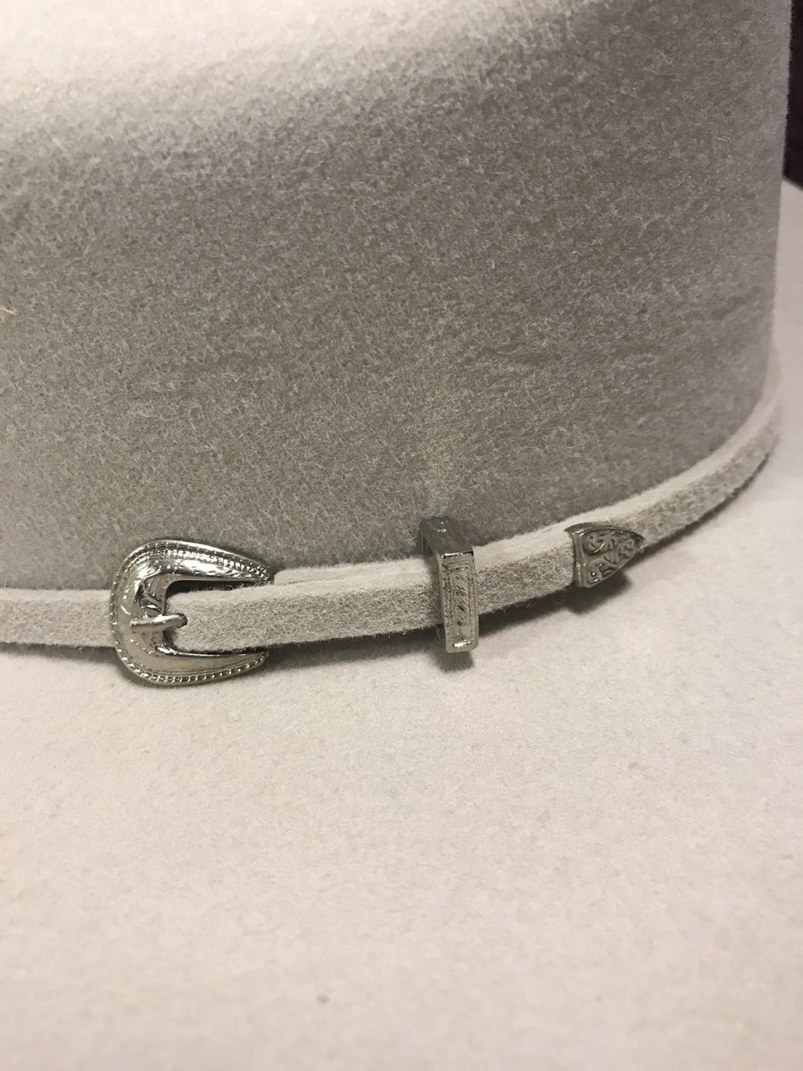 Justin 3X Felt Hat - Silver Belly